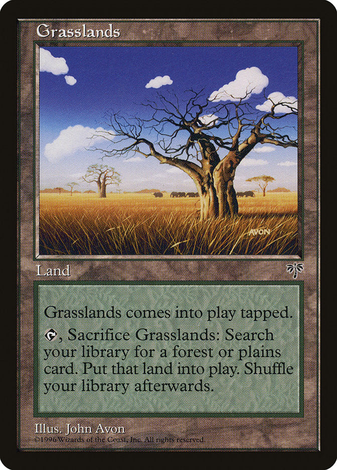 Grasslands [Mirage] | Card Citadel