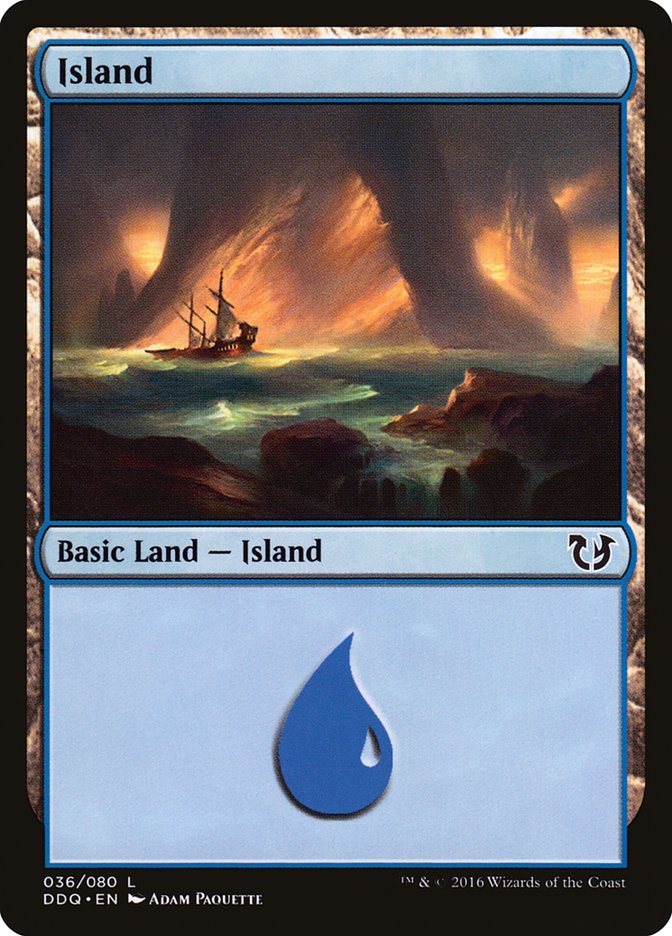 Island (36) [Duel Decks: Blessed vs. Cursed] | Card Citadel