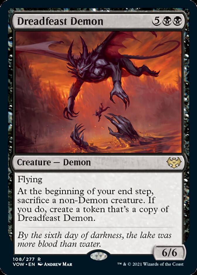 Dreadfeast Demon [Innistrad: Crimson Vow] | Card Citadel