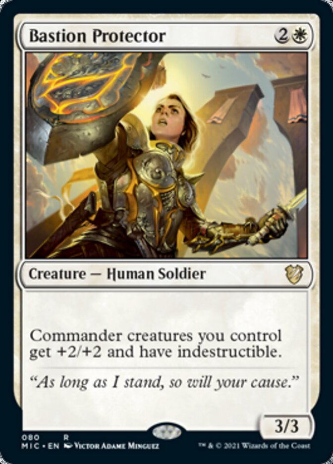 Bastion Protector [Innistrad: Midnight Hunt Commander] | Card Citadel