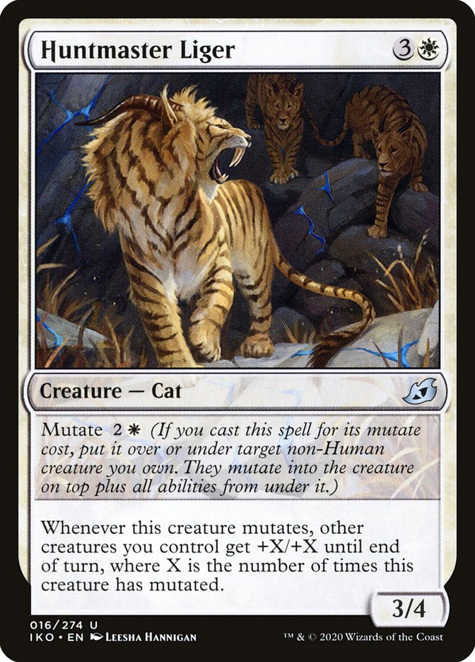 Huntmaster Liger [Ikoria: Lair of Behemoths] | Card Citadel