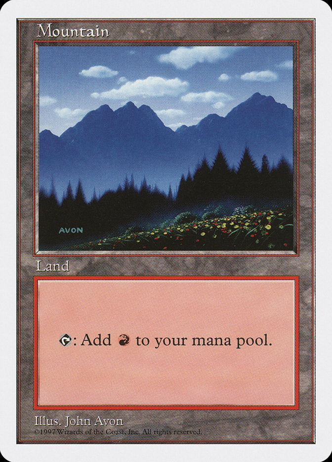 Mountain [Fifth Edition] | Card Citadel