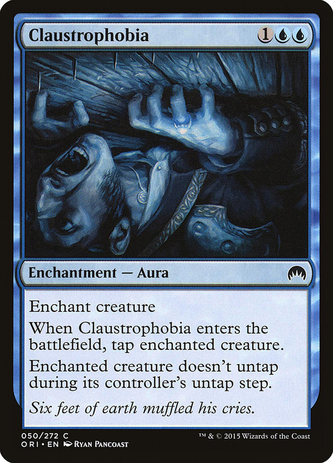 Claustrophobia [Magic Origins] | Card Citadel