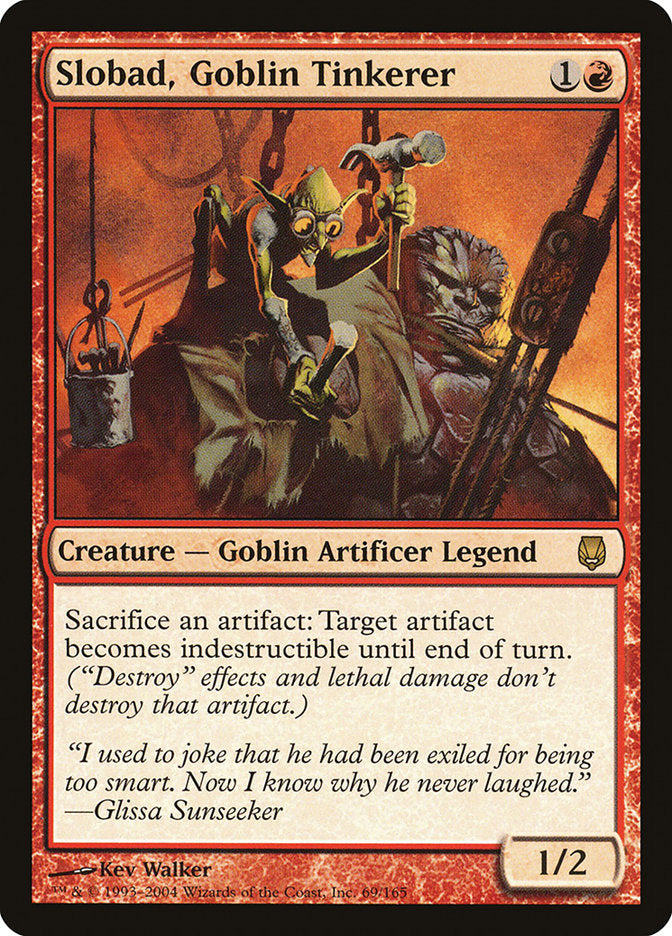 Slobad, Goblin Tinkerer [Darksteel] | Card Citadel