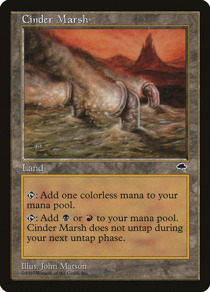 Cinder Marsh [Tempest] | Card Citadel