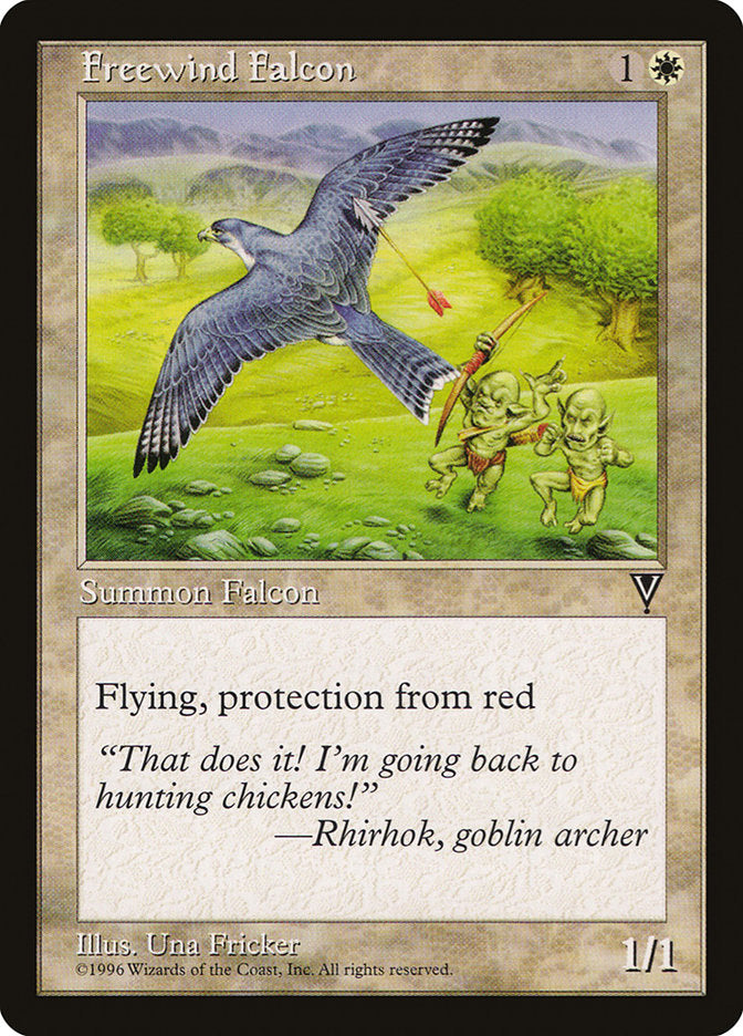 Freewind Falcon [Visions] | Card Citadel