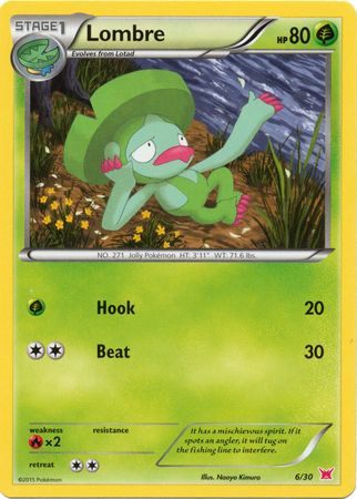 Lombre (6/30) [XY: Trainer Kit 2 - Latias] | Card Citadel