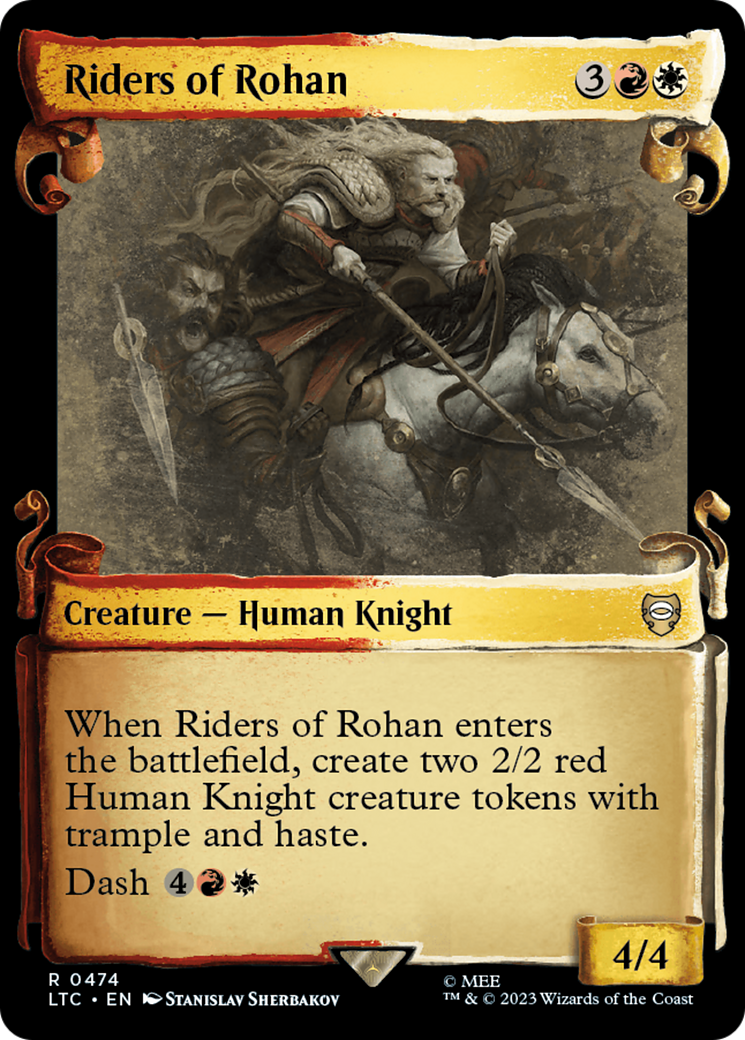 Riders of Rohan [The Lord of the Rings: Tales of Middle-Earth Commander Showcase Scrolls] | Card Citadel