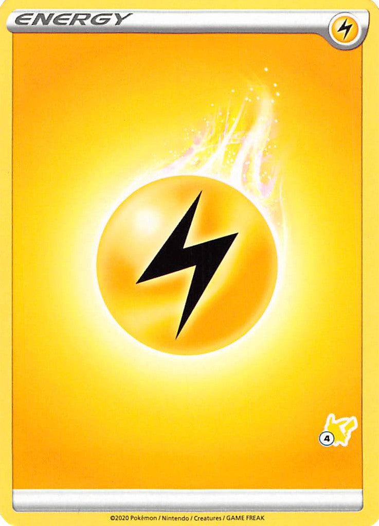 Lightning Energy (Pikachu Stamp #4) [Battle Academy 2022] | Card Citadel