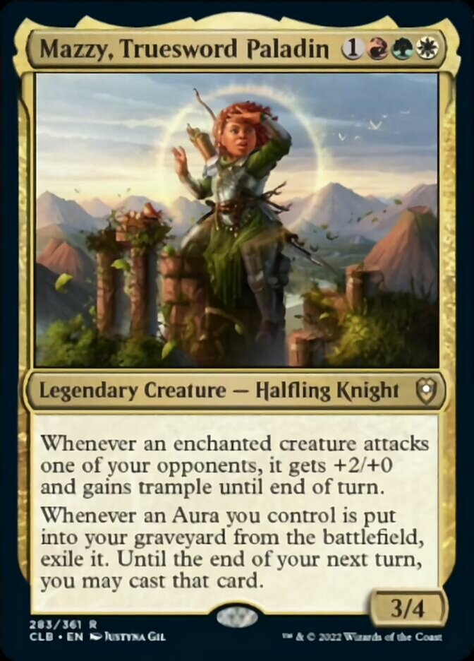 Mazzy, Truesword Paladin [Commander Legends: Battle for Baldur's Gate] | Card Citadel