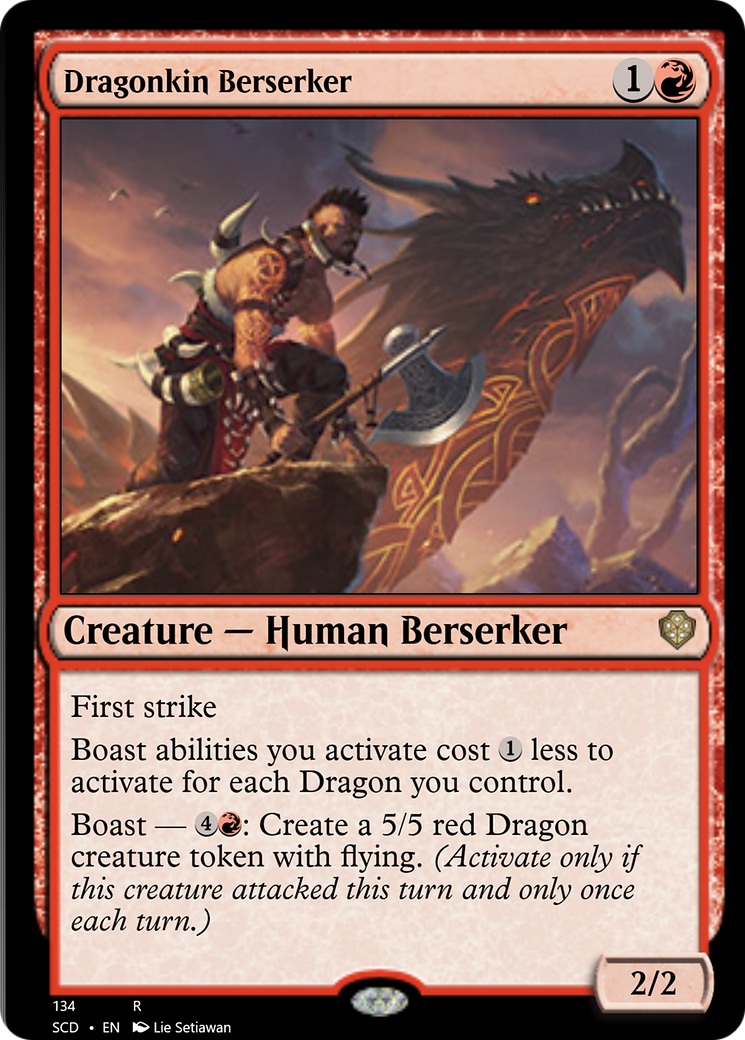 Dragonkin Berserker [Starter Commander Decks] | Card Citadel