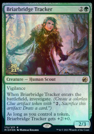 Briarbridge Tracker [Innistrad: Midnight Hunt Prerelease Promos] | Card Citadel