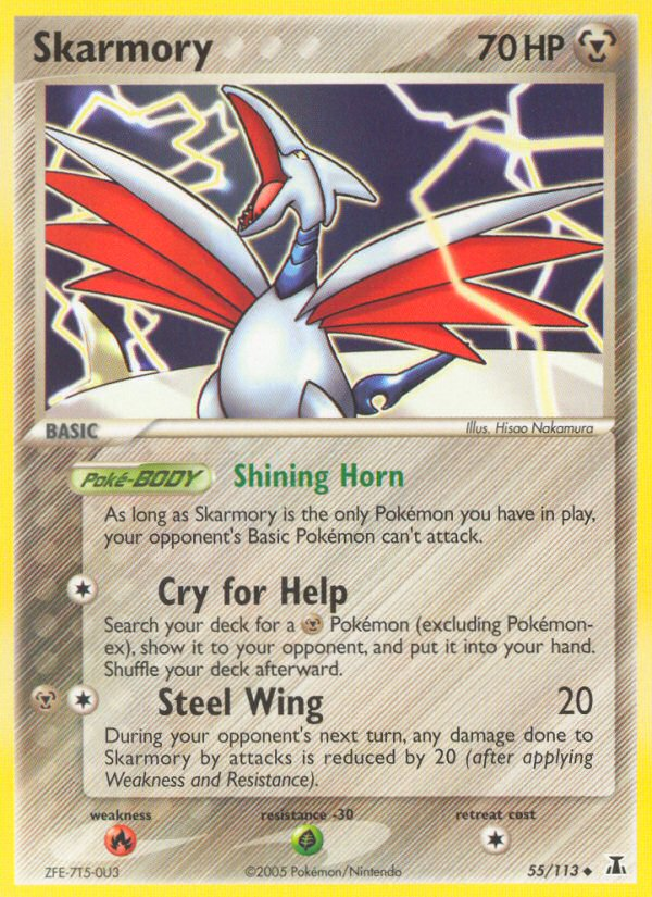 Skarmory (55/113) [EX: Delta Species] | Card Citadel