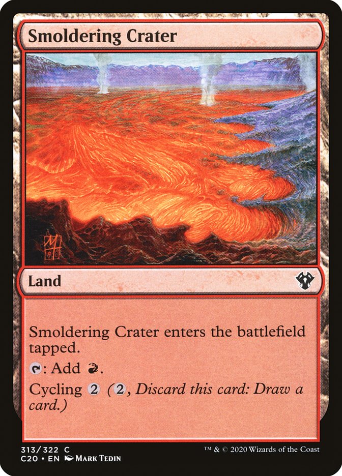 Smoldering Crater [Commander 2020] | Card Citadel