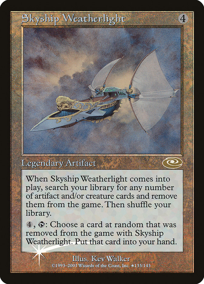 Skyship Weatherlight (Kev Walker) [Planeshift] | Card Citadel