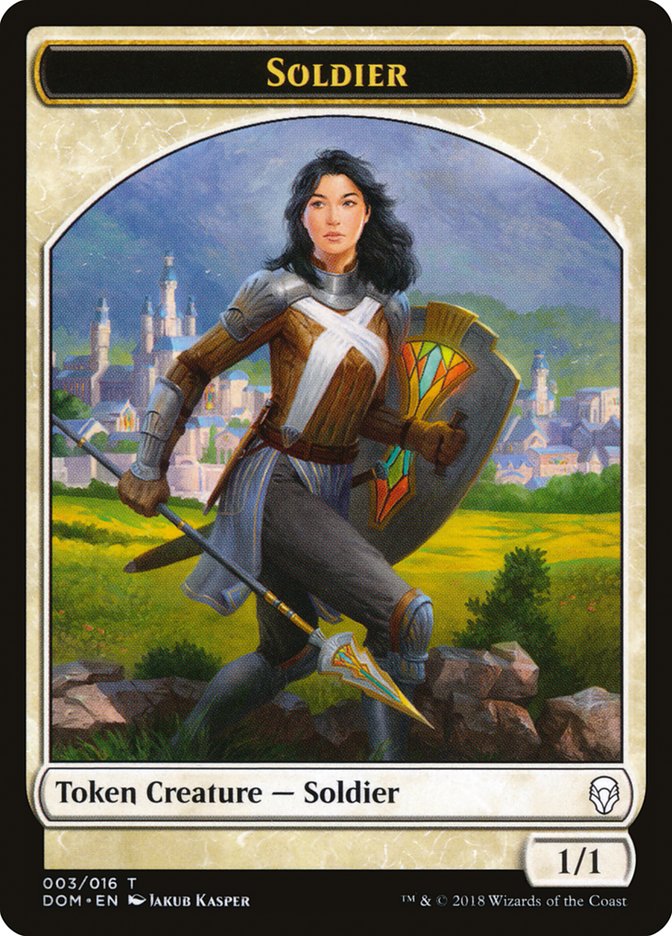 Soldier Token [Dominaria Tokens] | Card Citadel