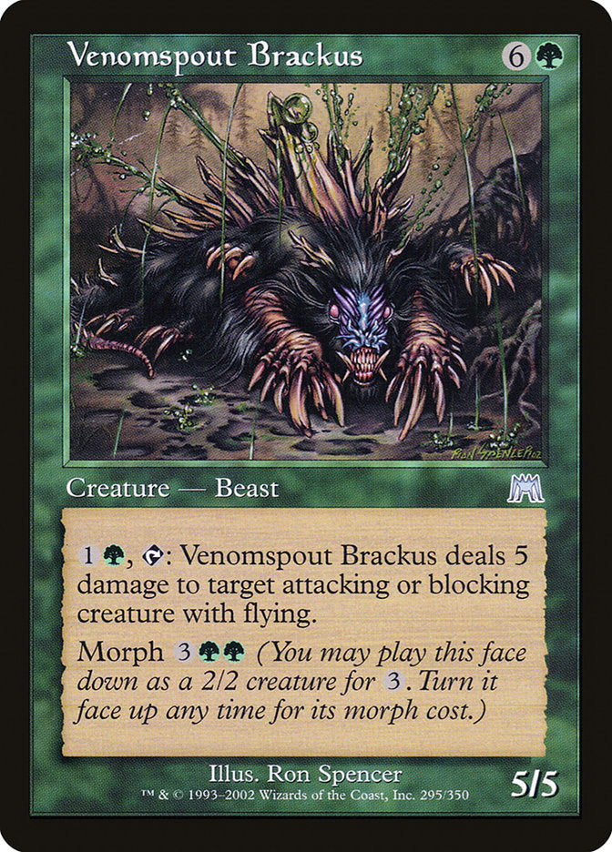 Venomspout Brackus [Onslaught] | Card Citadel