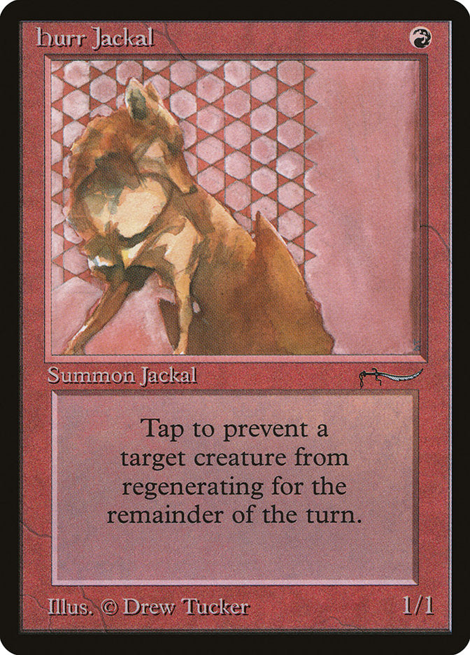 Hurr Jackal [Arabian Nights] | Card Citadel