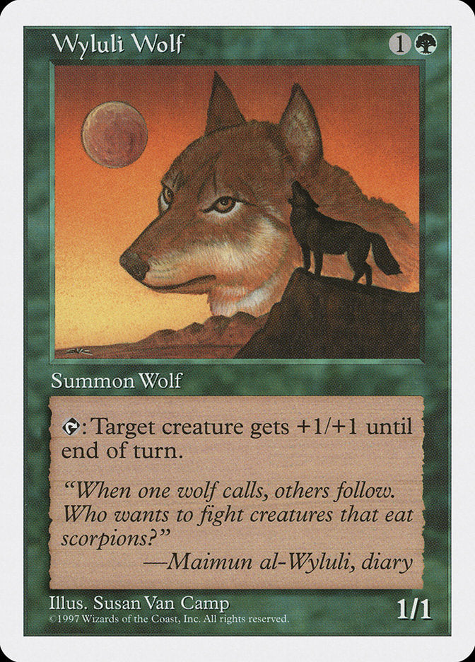 Wyluli Wolf [Fifth Edition] | Card Citadel