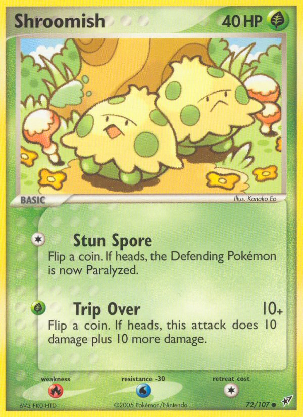 Shroomish (72/107) [EX: Deoxys] | Card Citadel