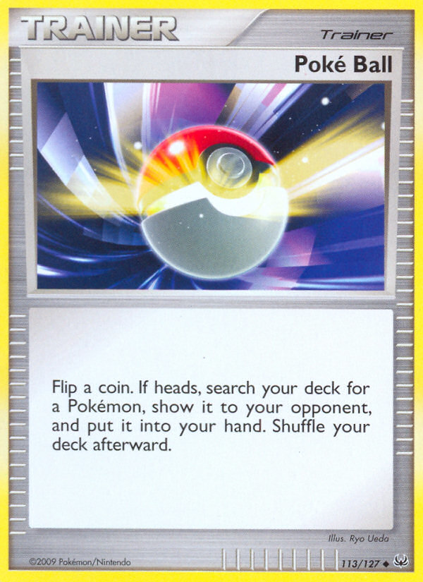 Poke Ball (113/127) [Platinum: Base Set] | Card Citadel