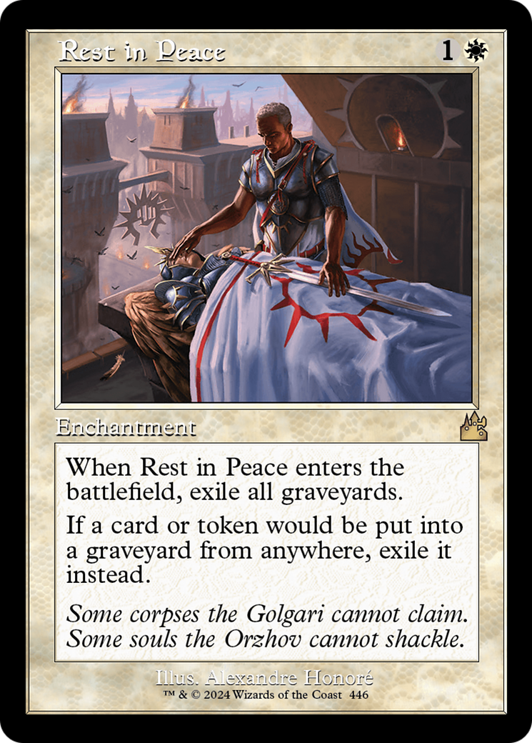 Rest in Peace (Retro Frame) [Ravnica Remastered] | Card Citadel