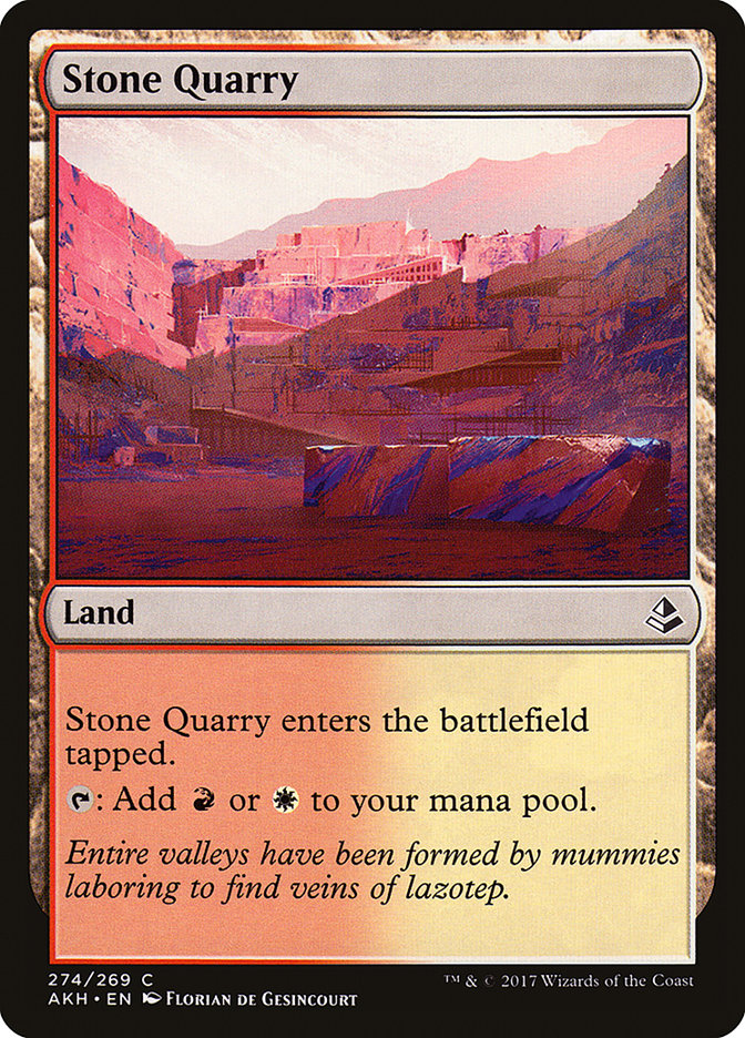 Stone Quarry [Amonkhet] | Card Citadel