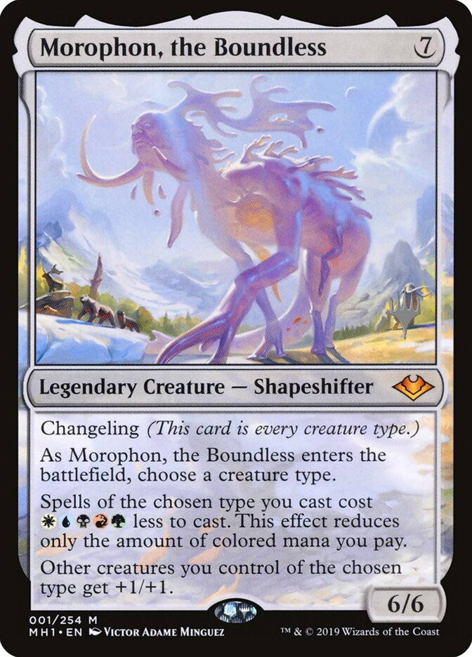 Morophon, the Boundless (Promo Pack) [Modern Horizons Promos] | Card Citadel