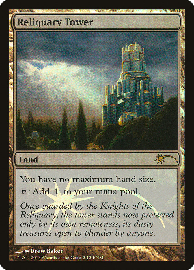 Reliquary Tower [Friday Night Magic 2013] | Card Citadel