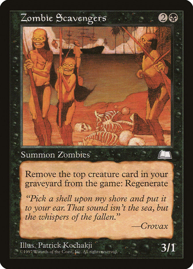 Zombie Scavengers [Weatherlight] | Card Citadel