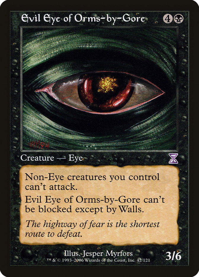 Evil Eye of Orms-by-Gore [Time Spiral Timeshifted] | Card Citadel