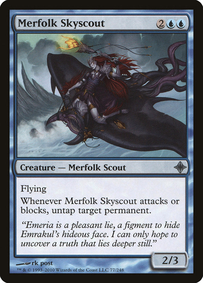 Merfolk Skyscout [Rise of the Eldrazi] | Card Citadel