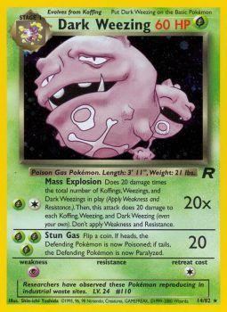 Dark Weezing (14/82) [Team Rocket Unlimited] | Card Citadel