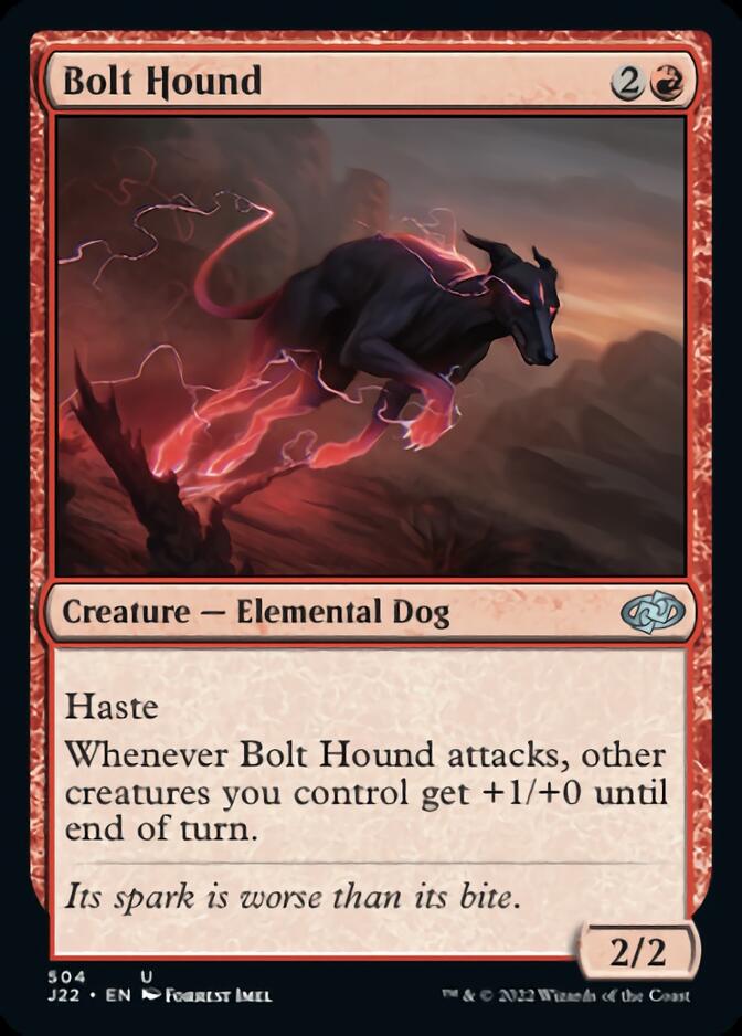 Bolt Hound [Jumpstart 2022] | Card Citadel