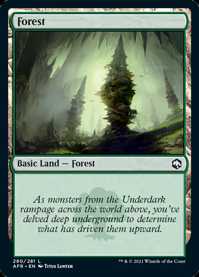 Forest (280) [Dungeons & Dragons: Adventures in the Forgotten Realms] | Card Citadel