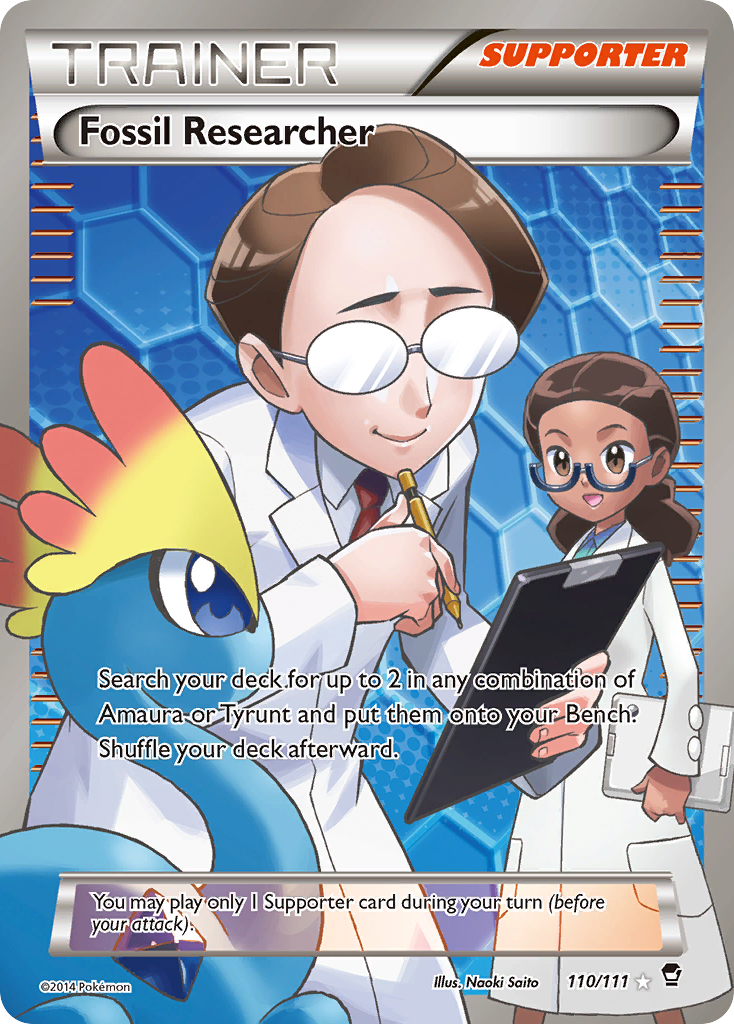 Fossil Researcher (110/111) [XY: Furious Fists] | Card Citadel