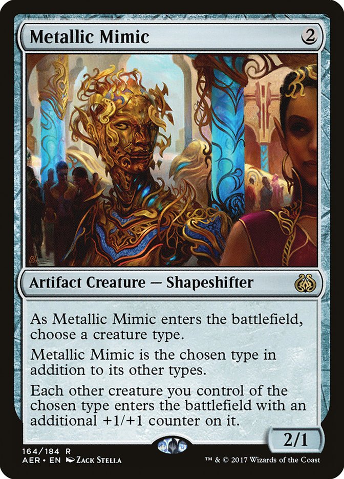 Metallic Mimic [Aether Revolt] | Card Citadel