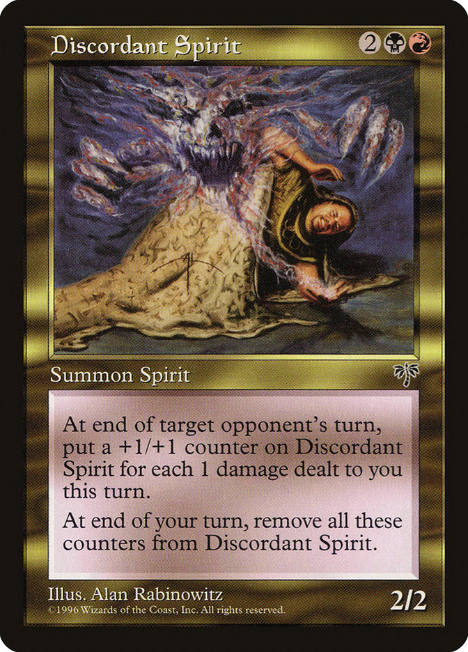 Discordant Spirit [Mirage] | Card Citadel