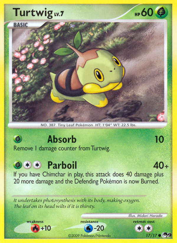 Turtwig (17/17) [POP Series 9] | Card Citadel