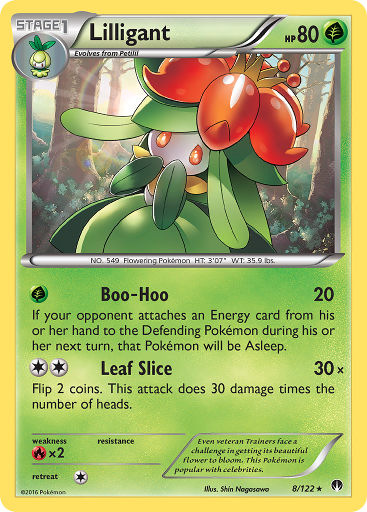 Lilligant (8/122) [XY: BREAKpoint] | Card Citadel