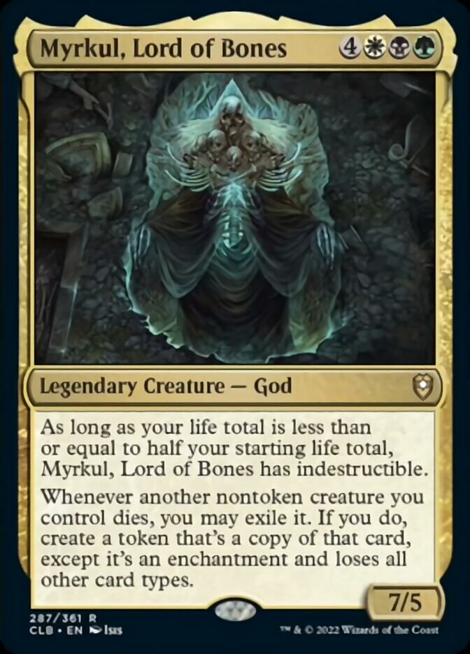 Myrkul, Lord of Bones [Commander Legends: Battle for Baldur's Gate] | Card Citadel