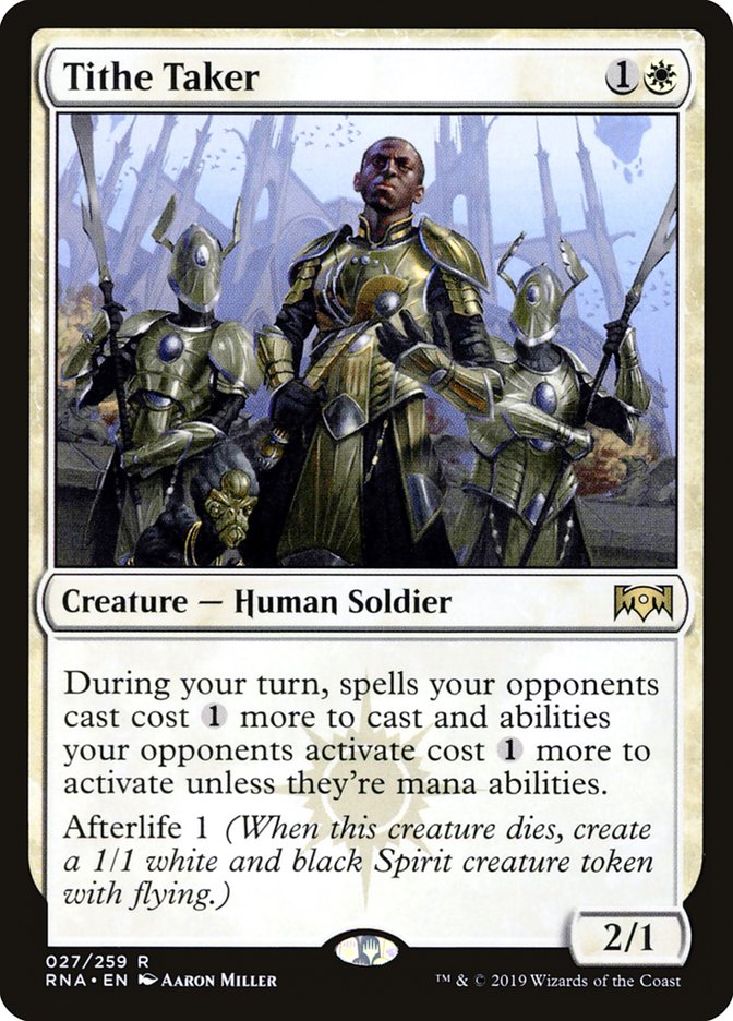 Tithe Taker [Ravnica Allegiance] | Card Citadel