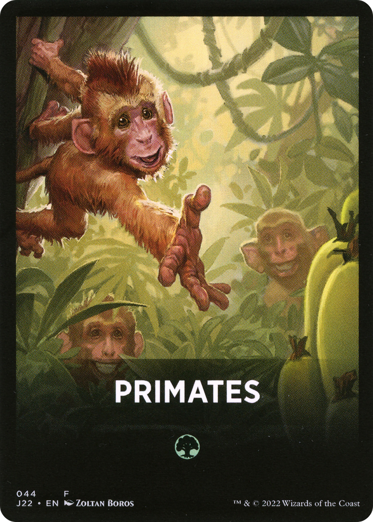 Primates Theme Card [Jumpstart 2022 Front Cards] | Card Citadel