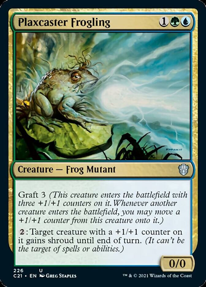 Plaxcaster Frogling [Commander 2021] | Card Citadel