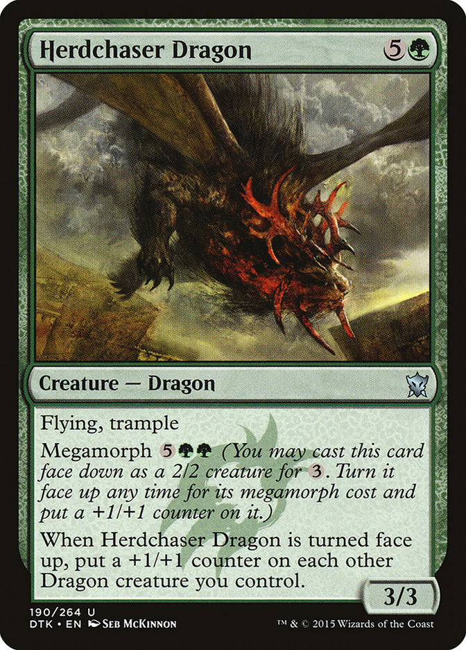 Herdchaser Dragon [Dragons of Tarkir] | Card Citadel