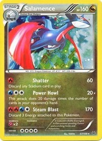 Salamence (57/108) (Cosmos Holo) (Blister Exclusive) [XY: Roaring Skies] | Card Citadel