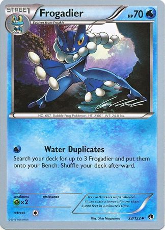 Frogadier (39/122) (Ninja Blitz - Cody Walinski) [World Championships 2016] | Card Citadel