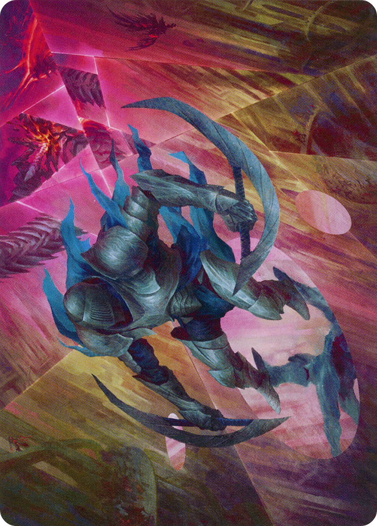 Xerex Strobe-Knight Art Card [March of the Machine Art Series] | Card Citadel