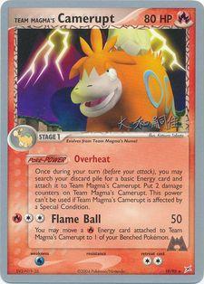 Team Magma's Camerupt (19/95) (Magma Spirit - Tsuguyoshi Yamato) [World Championships 2004] | Card Citadel