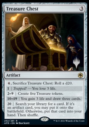 Treasure Chest (Promo Pack) [Dungeons & Dragons: Adventures in the Forgotten Realms Promos] | Card Citadel